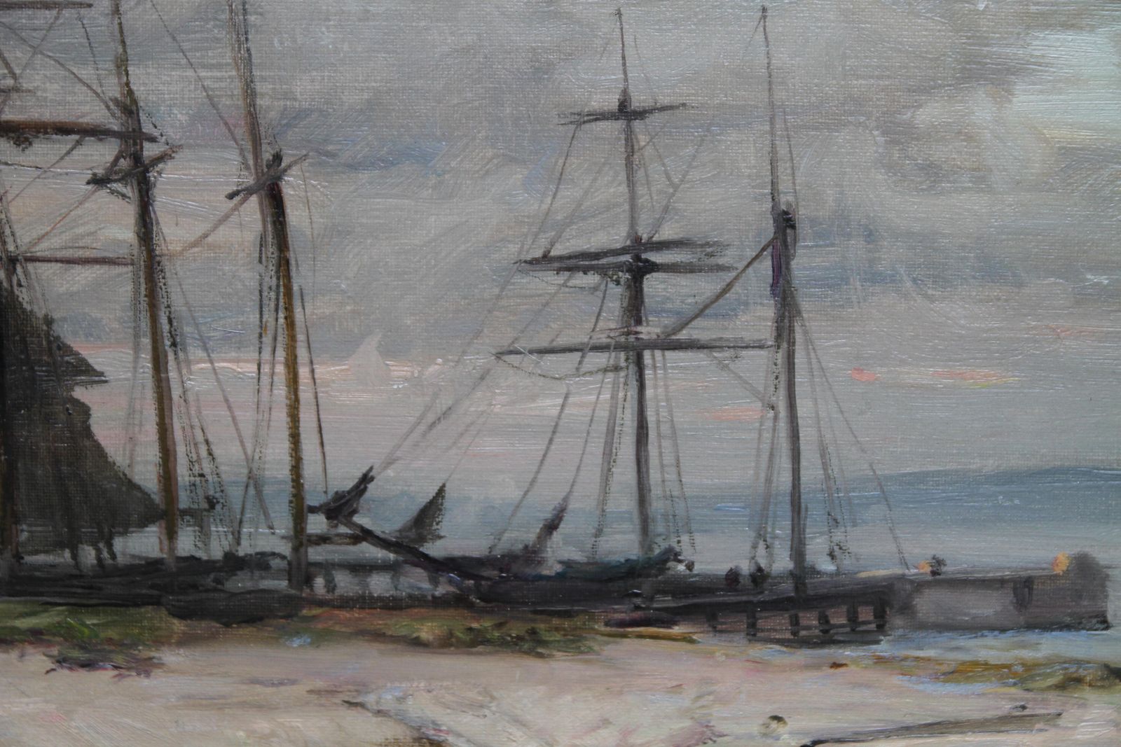 James Campbell Noblethe Anastasia   Scottish Impressionist 1911 Norwegian Marine Art Oil Paintingcirca 1911 photo buy