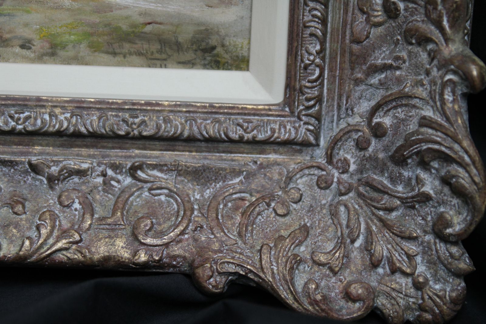 photo furniture James Campbell Noblethe Anastasia   Scottish Impressionist 1911 Norwegian Marine Art Oil Paintingcirca 1911