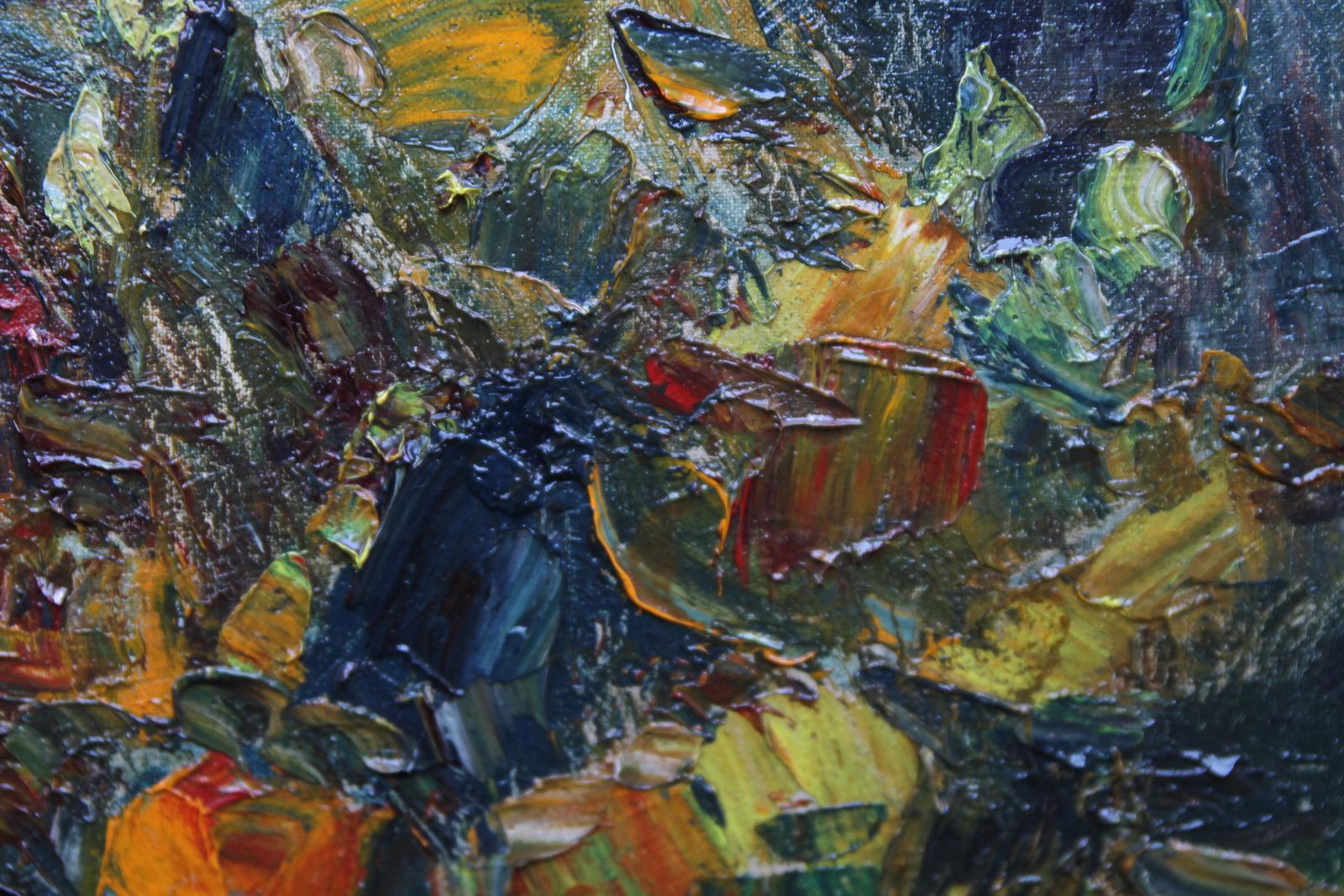 Elliott Seabrookefloral Bouquet   Post Impressionist 20's British Art Cezanne Style Oil Painting Circa 1925 photo 5611.0