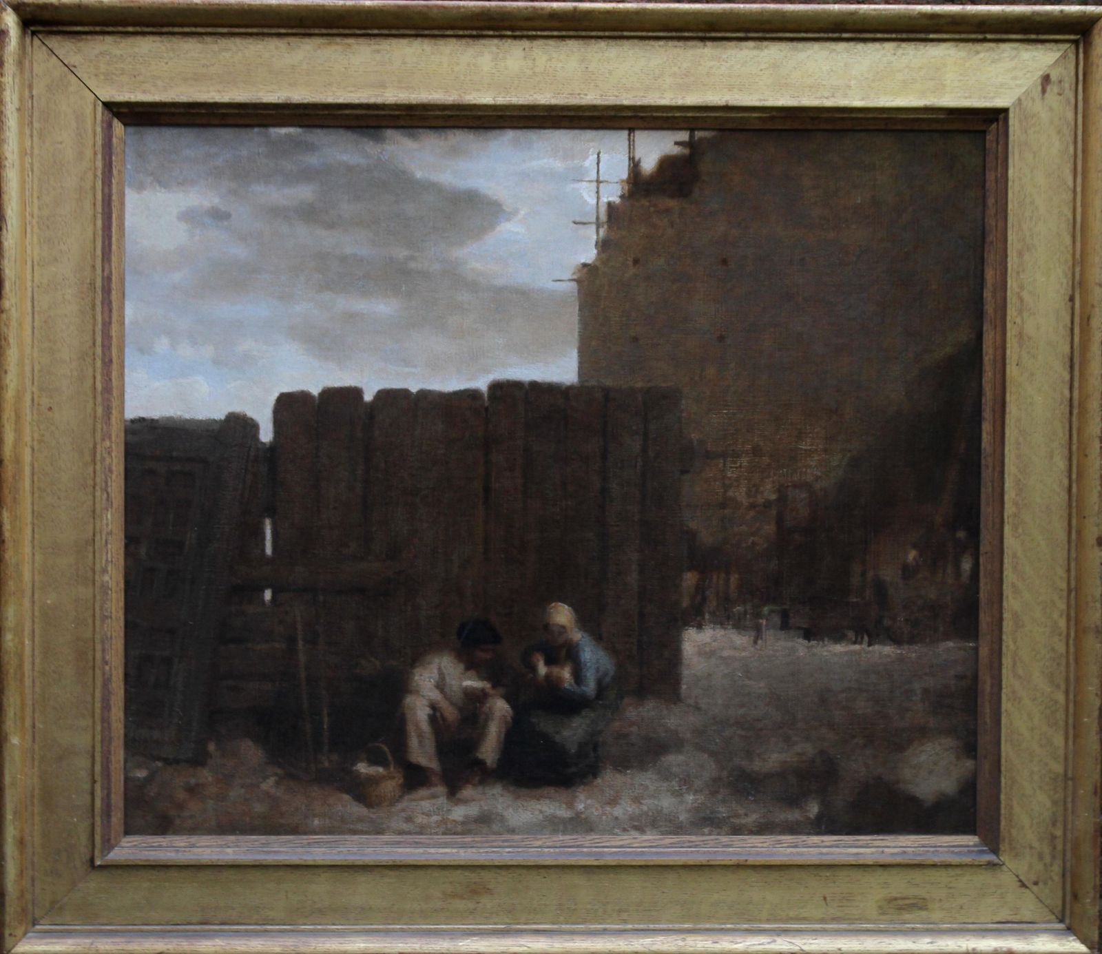 photo for sale John Bulloch Soutermadrid   Scottish 1920's Post Impressionist Art Spainish Street Oil Painting 1921