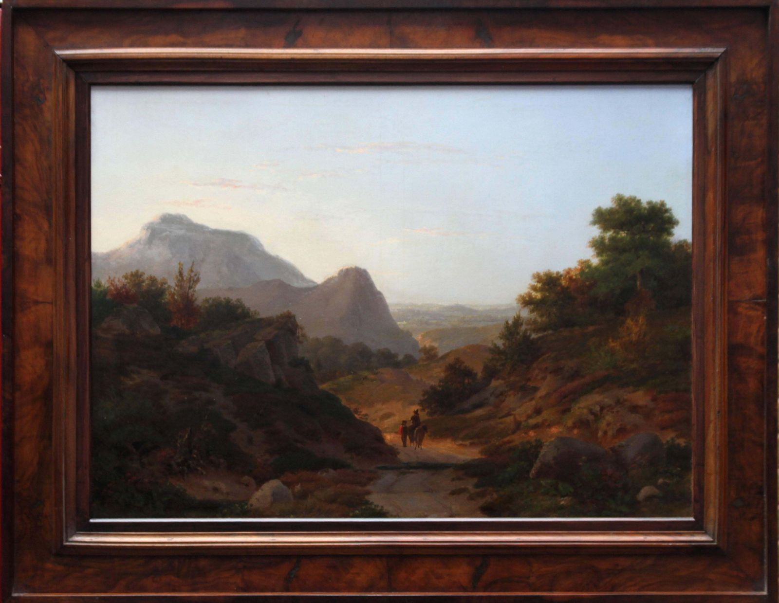 Ramsey Richard Reinagleitalian Landscape   British 19th Century Art Landscape Oil Painting Hills Italy 1832