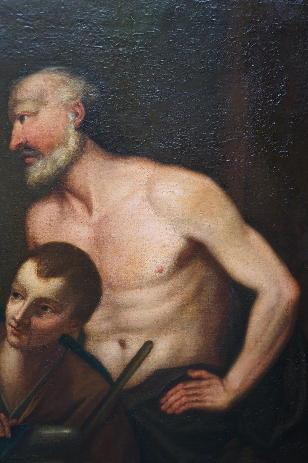 Unknownjoseph Interpreting Dreams   Italian Old Master 17thc Religious Art Oil Paintingcirca 1600 photo 7141.0