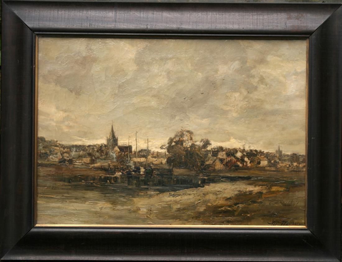 William Mounceykirkcudbright   Scottish 19th Century Art Impressionist Landscape Oil Painting Circa 1898 photo buy