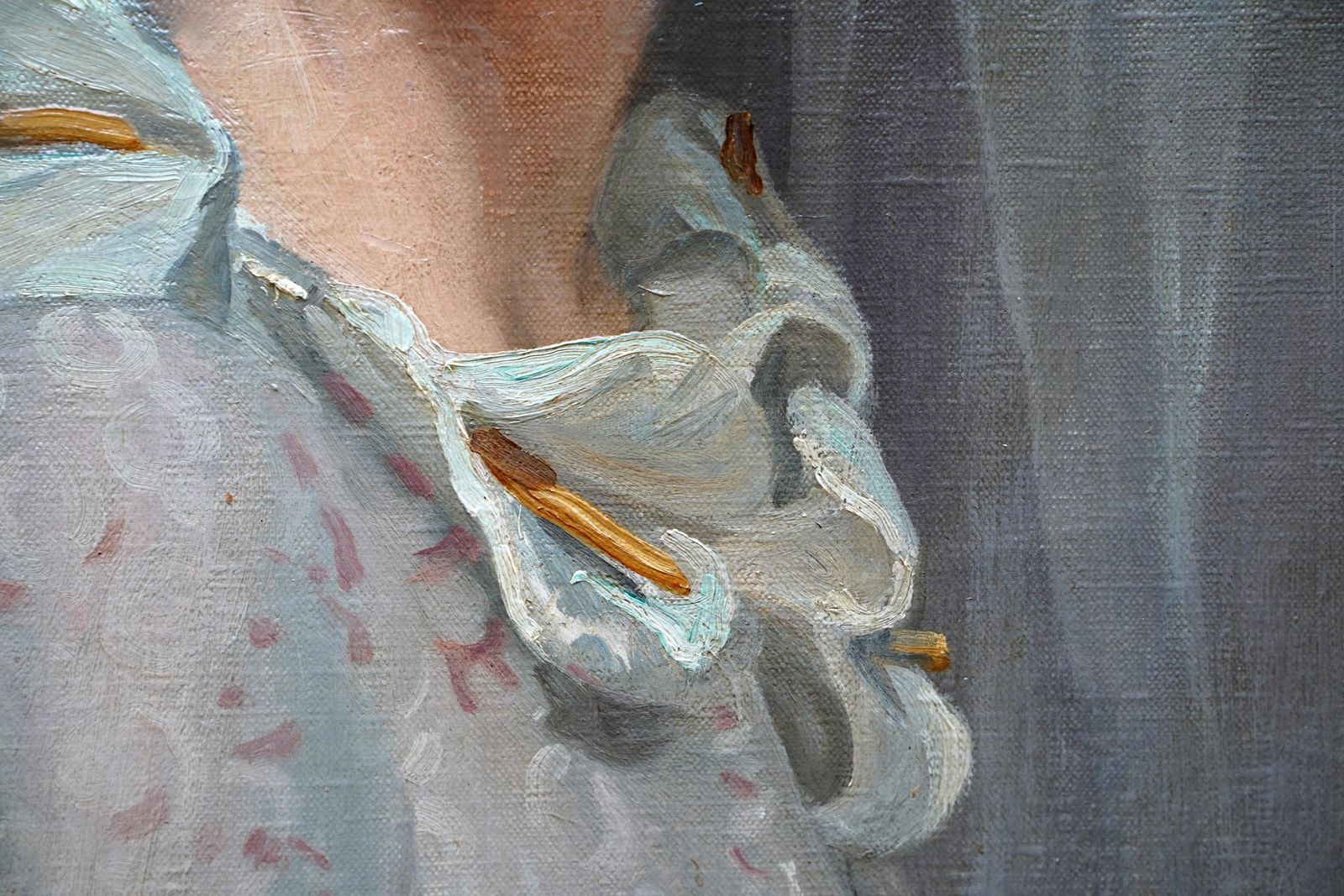 Frank Owen Salisburyportrait Of A Bride   British 1934 Romantic Art Female Portrait Oil Painting1934 photo buy