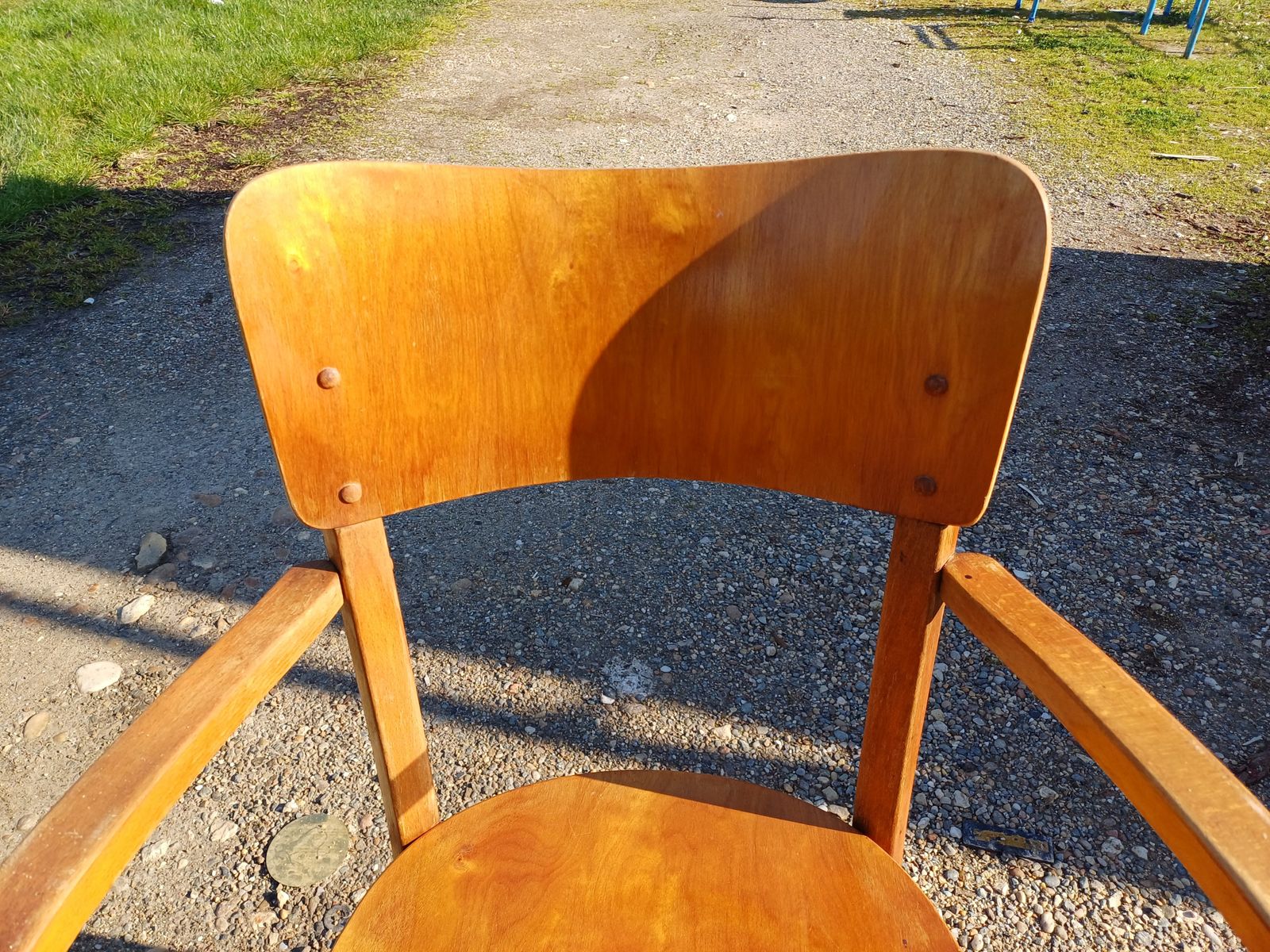 Baumann Armchair, 1960s, Beech photo vinterior