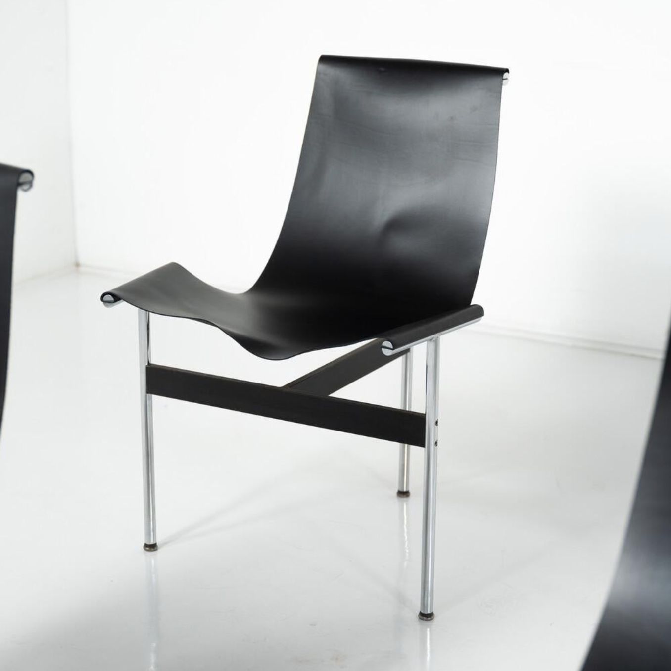 Set Of 6 “T” Chairs By Douglas Kelly, Ross Littell And William Katavolos, 1950s photo for sale
