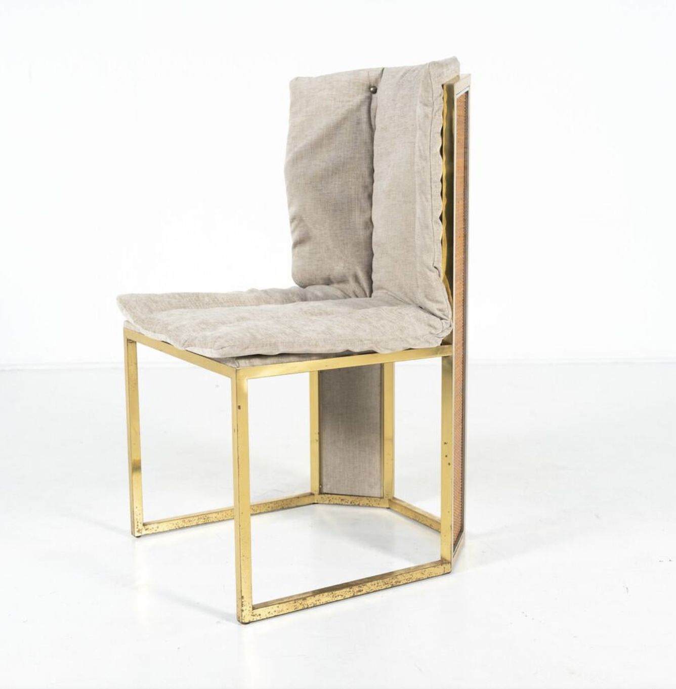 photo furniture Mid Century Modern Set Of 10 Chairs By Romeo Rega, Italy, 1970s – New Upholstery