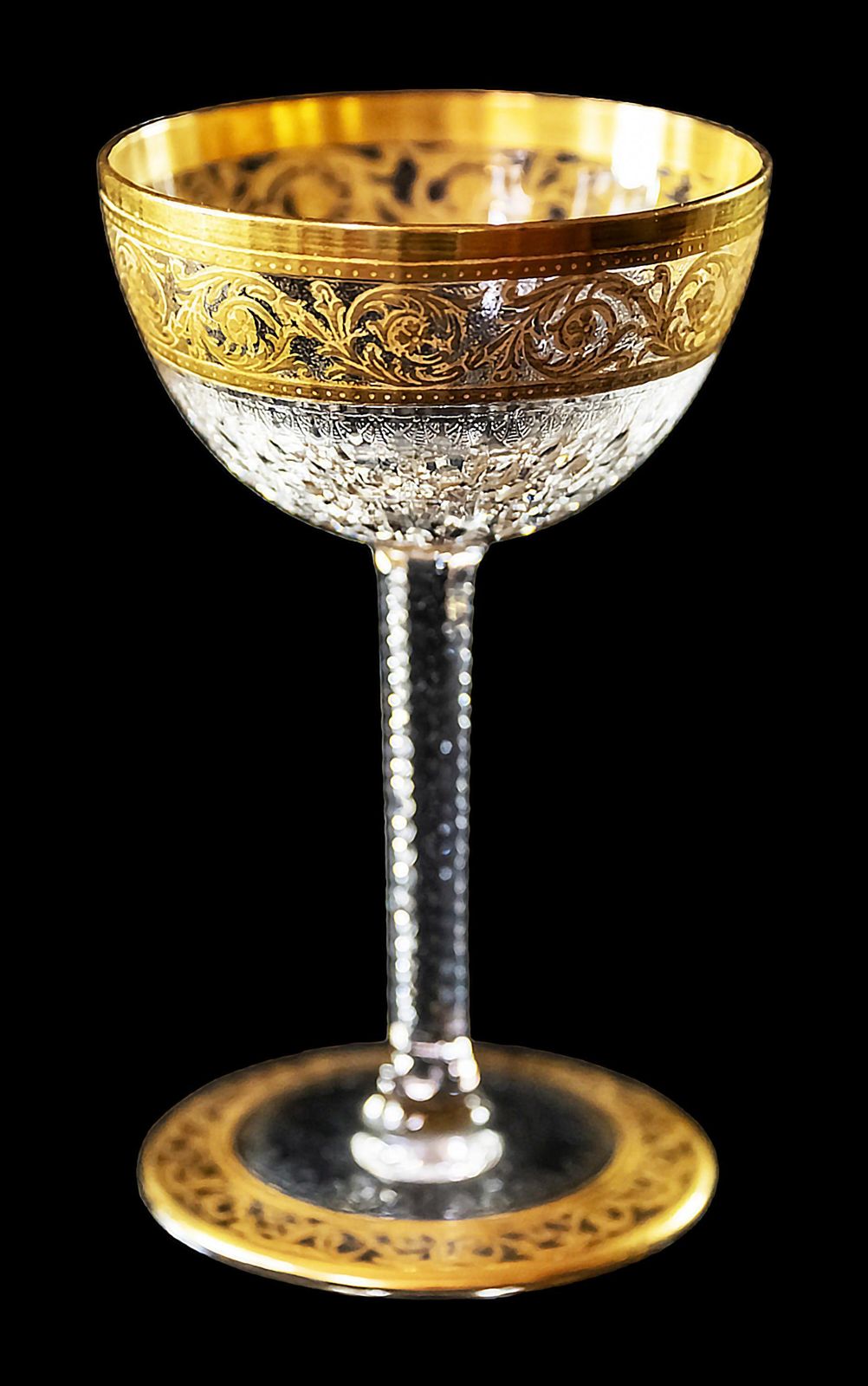 Set Of 6 Pcs. French Saint Louis Crystal Carafe With Sherry Glasses photo vinterior