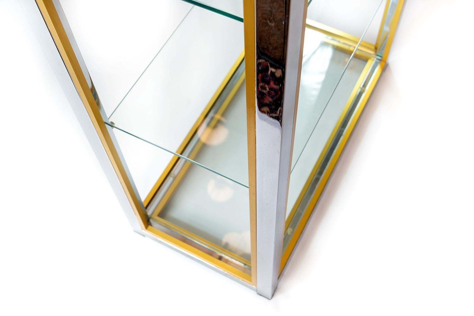 Pair Of Mid Century Italian Shelves By Renato Zevi, Circa 1970 photo for sale