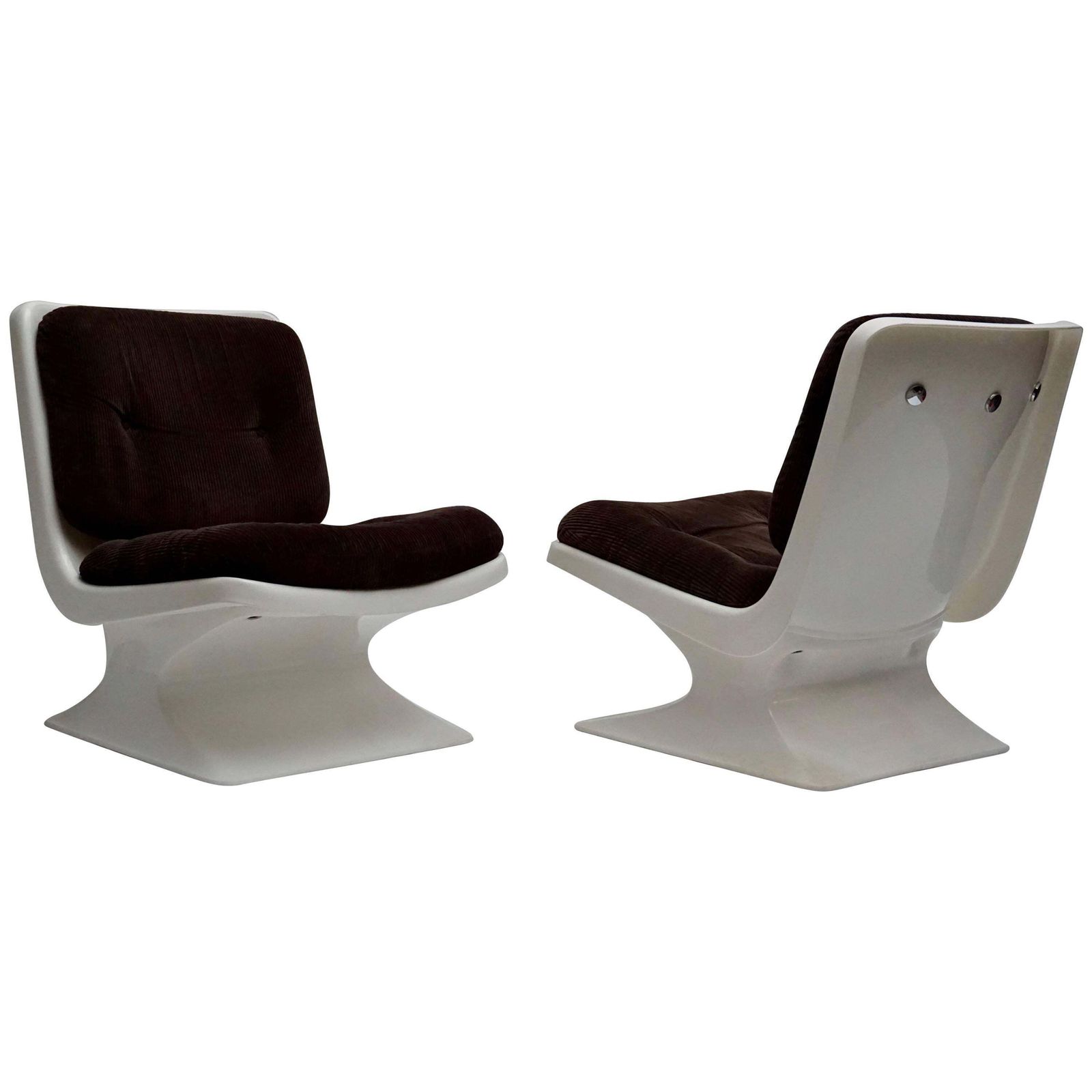 Albert Jacob Lounge Chairs For Grosfillex, 1970