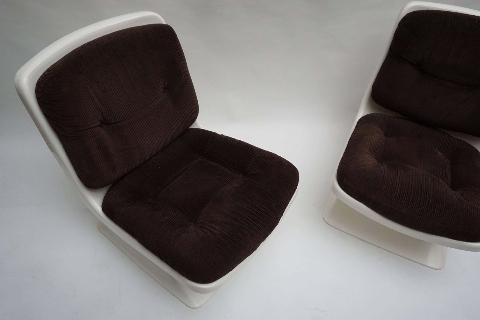 Albert Jacob Lounge Chairs For Grosfillex, 1970 photo vintage