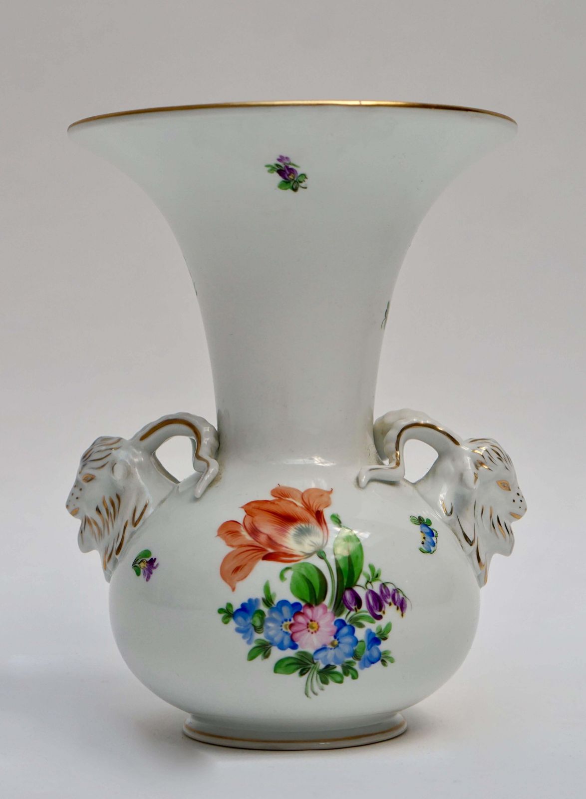 Herend Rothschild Birds Porcelain Vase photo Home Decor