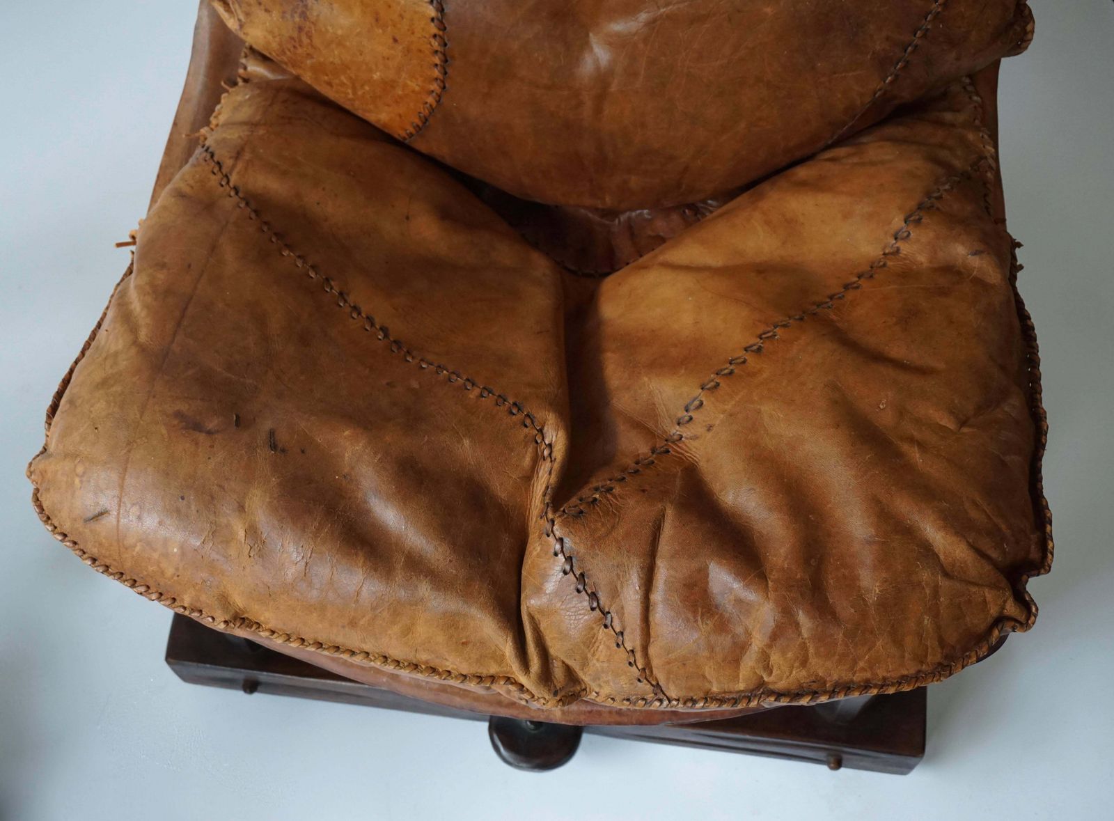 photo furniture Pair Of Brazilian Brutalist Style Lounge Chairs