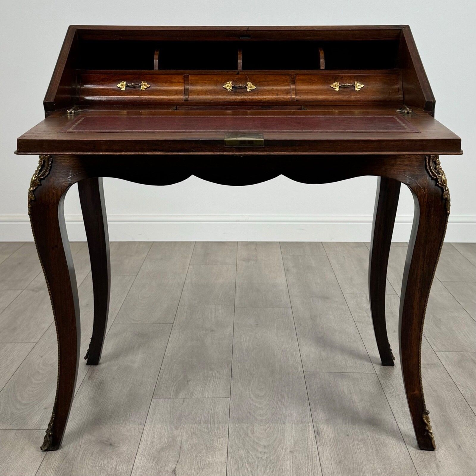 Antique 19th Century French Bureau De Dame In Rosewood photo furniture