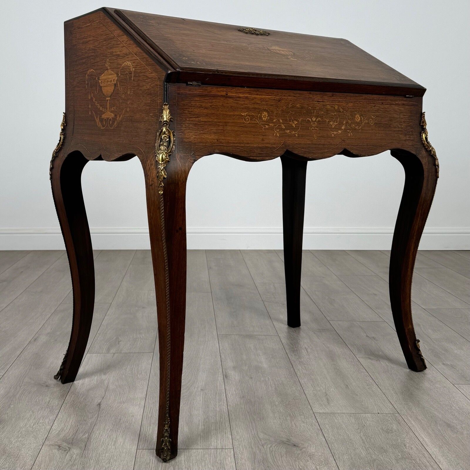 photo furniture Antique 19th Century French Bureau De Dame In Rosewood