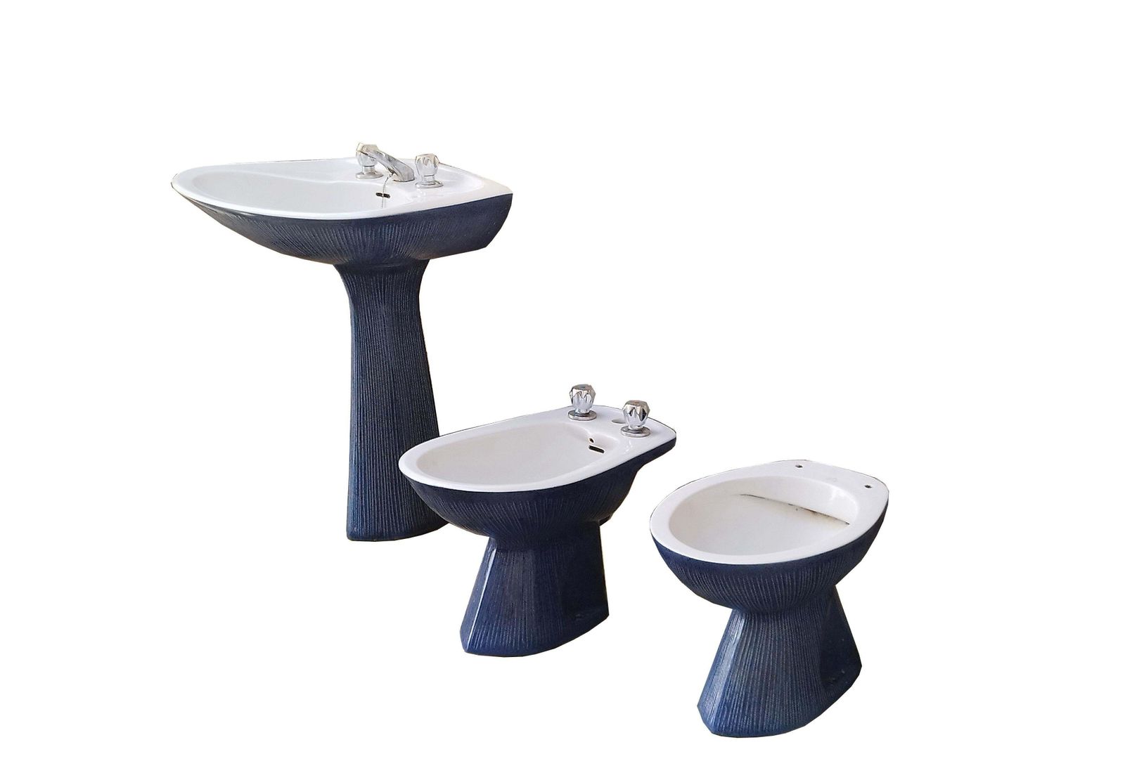 Antonia Campi For Sci Laveno "Gardena" Bathroom Fixtures, Italy, 1970s photo furniture