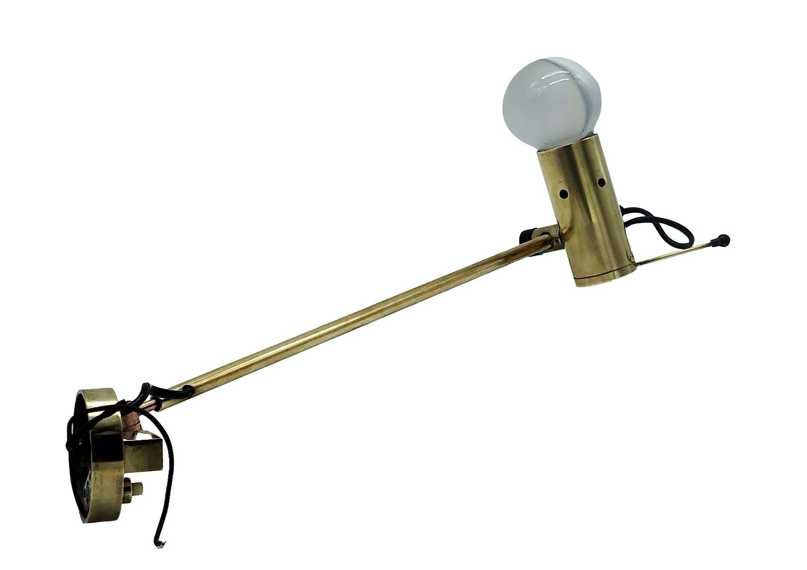 Tito Agnoli For O Luce Mod."194" Wall Lamp, Italy 1954 photo for sale