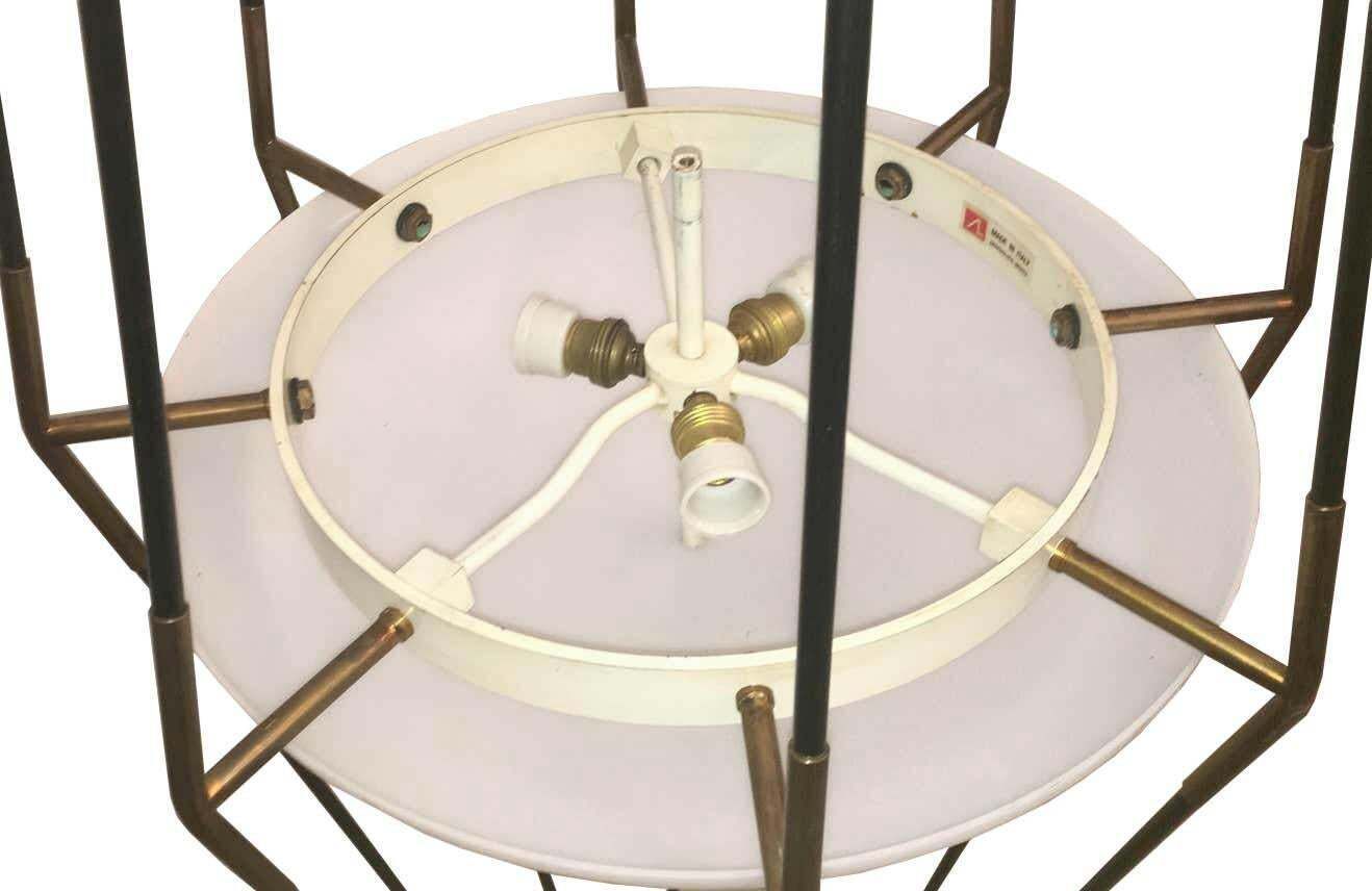 'Siluro' Floor Lamp Angelo Lelli, Ettore Sottsass For Arredoluce, Italy, 1957 photo vintage