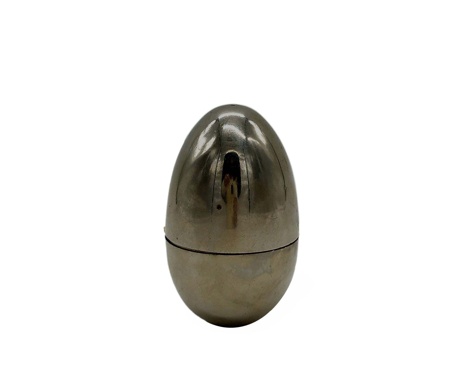 Gabriella Crespi Silver Plate Sewing Egg Box, 1970s photo 1120.0