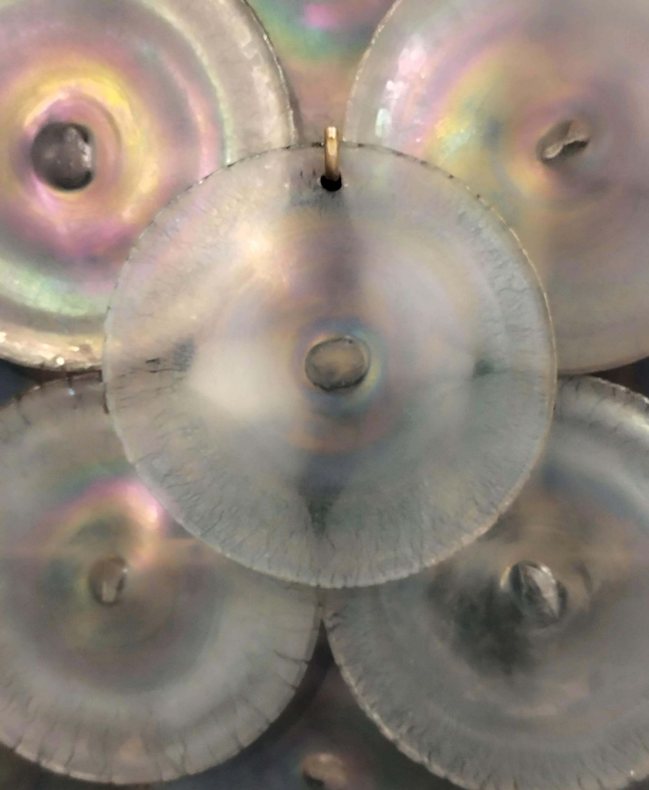 Carlo Nason For Mazzega Murano Glass Wall Lamp, Italy 1960s photo buy