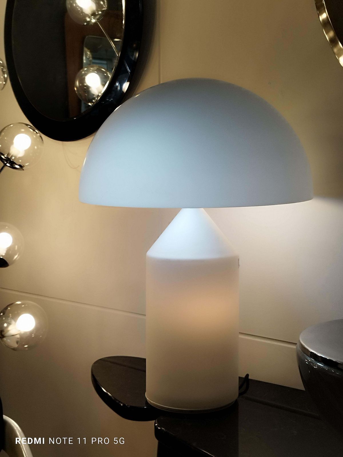 Vico Magistretti For Oluce  "Atollo 235" Table Lamp, Italy 1970s photo furniture