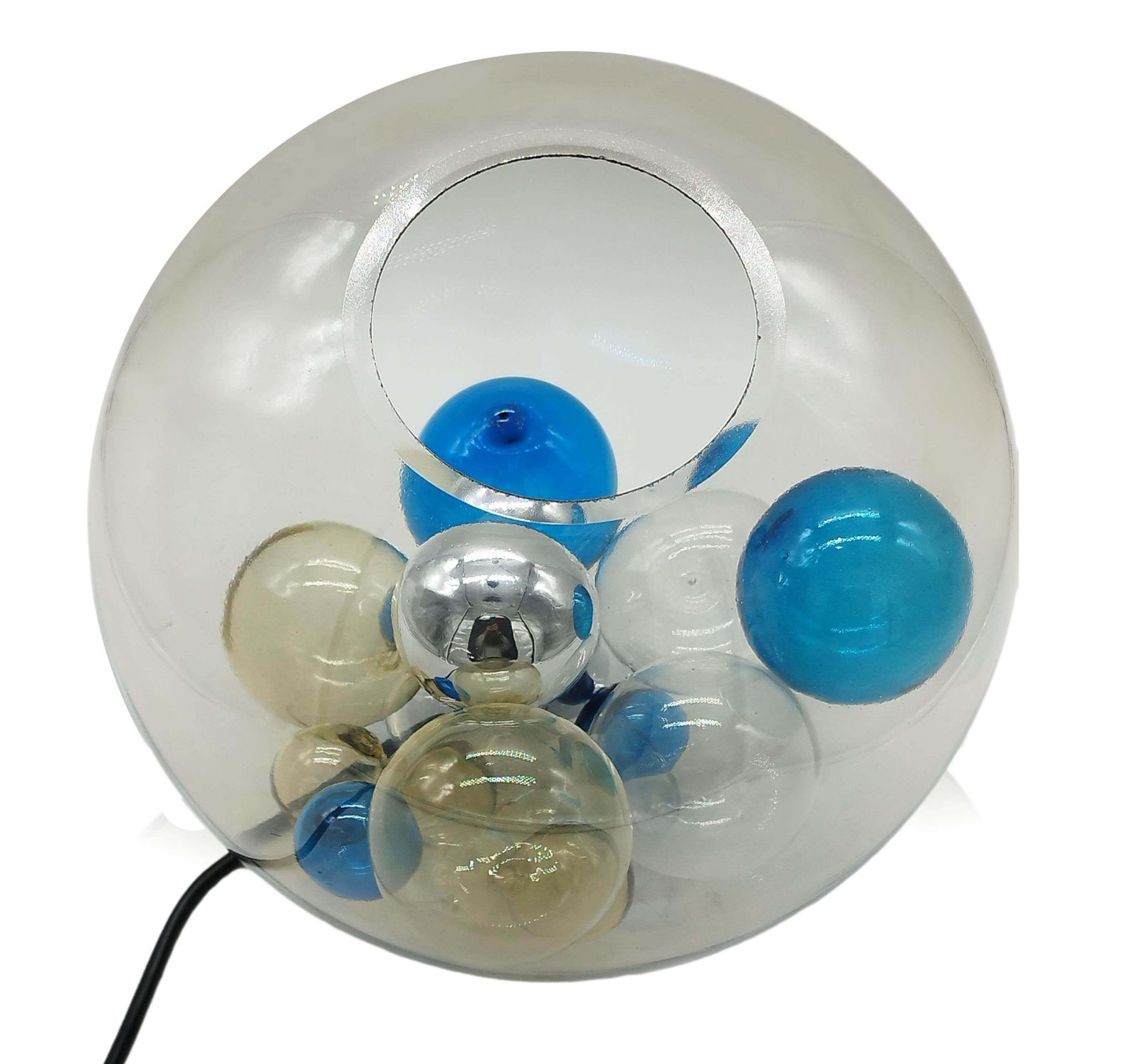 Paolo Venini And Massimo Pistilli For Venini "Pallotta" Table Lamp, Italy 1960s photo for sale