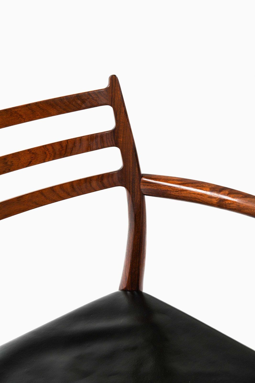 Niels Otto Møller Armchair Model 62 Produced By J.L Møllers Møbelfabrik photo for sale