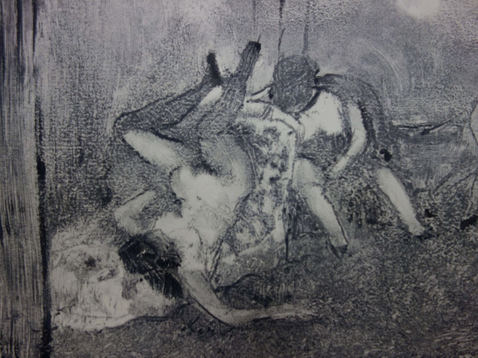 (After) Edgar Degaswhorehouse Scene : The Drunk Prostitutes   Original Etching1935 photo for sale