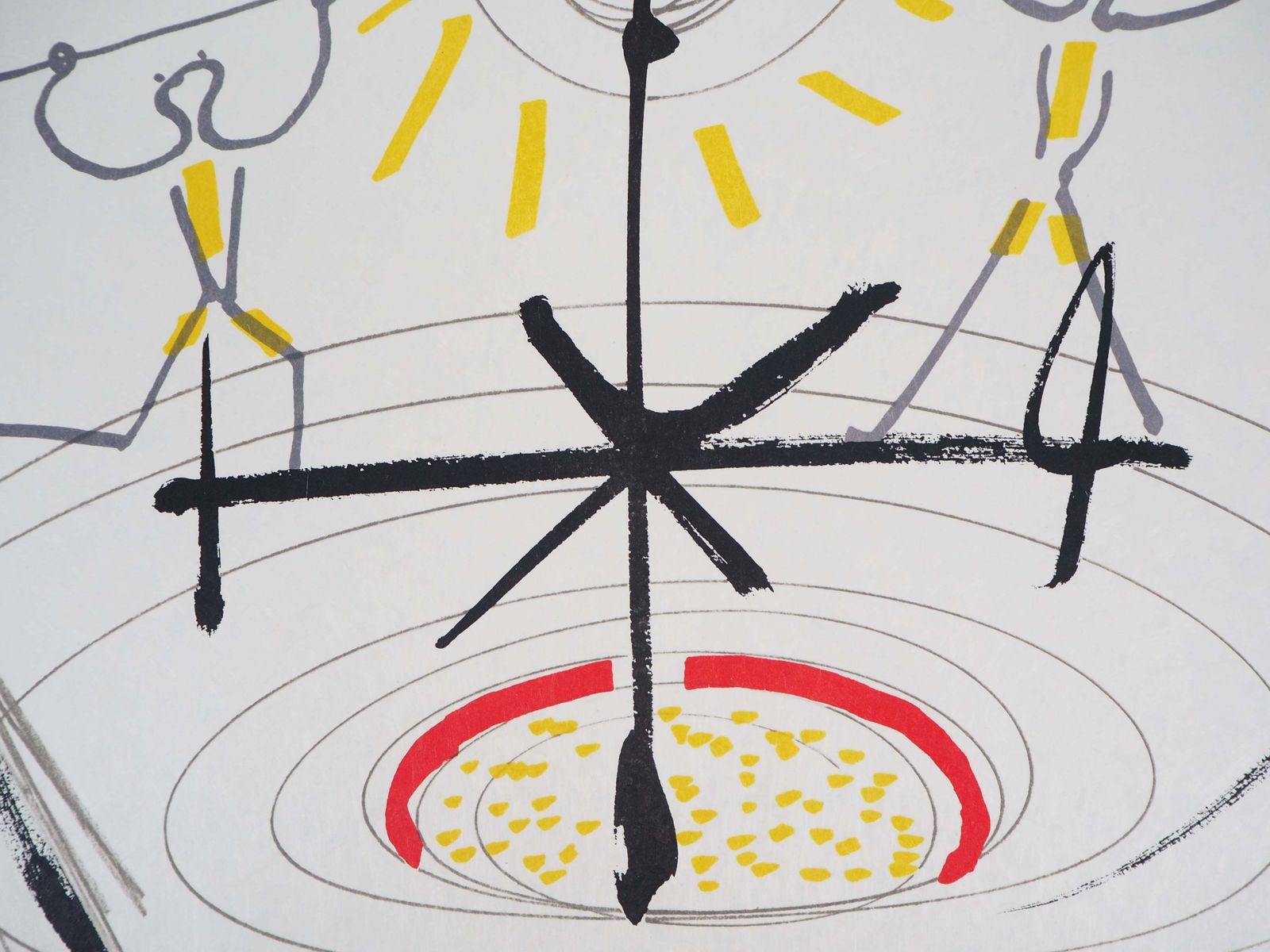 Jean Cocteaujean Cocteau And Raymond Moretti : Dancers, Original Hansigned Lithograph1973 photo 340.0