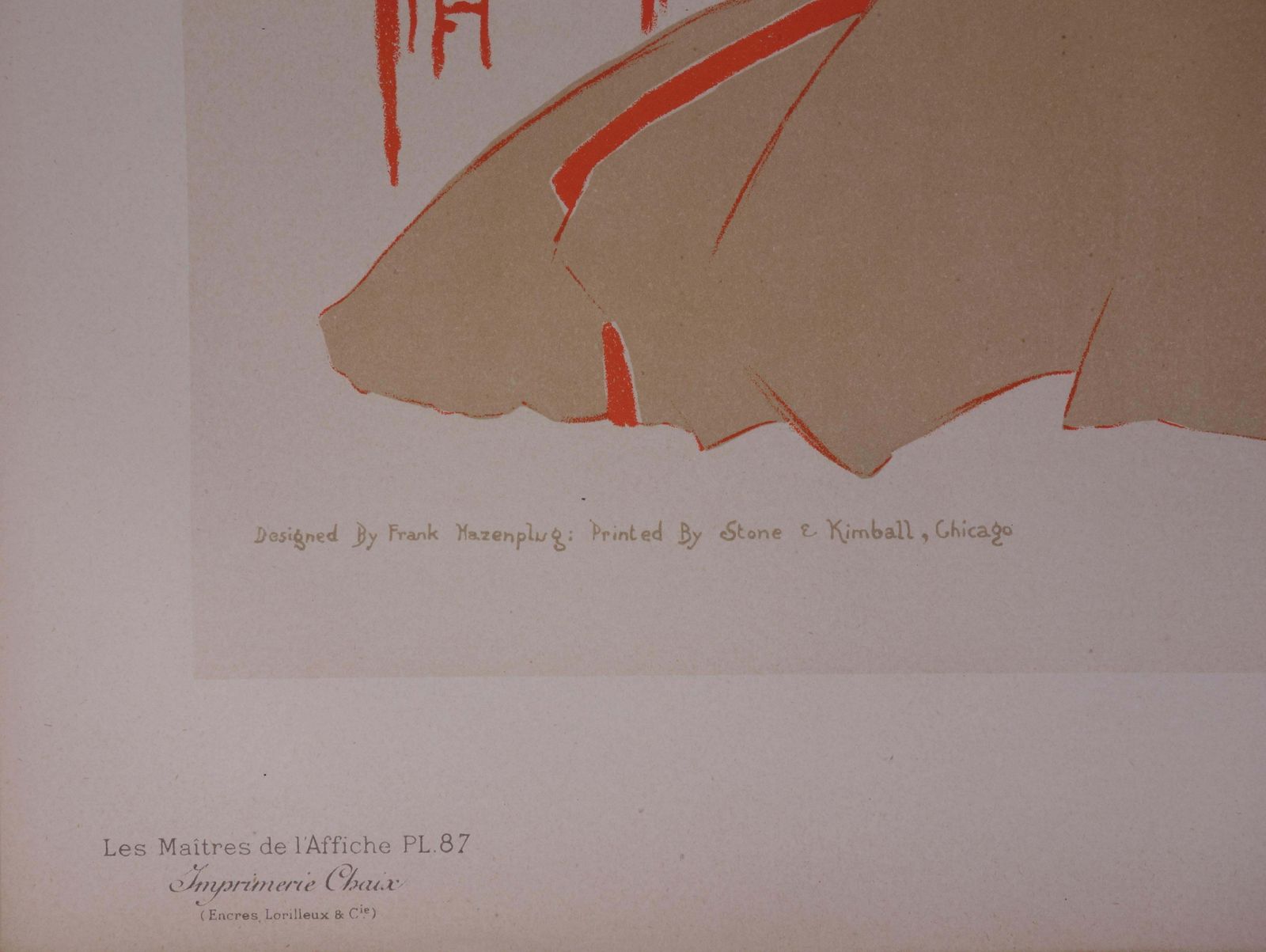 Frank Hazenplug 1living Posters (Chicago)   Lithograph (Les Maîtres De L'affiche), 18971897 photo Art
