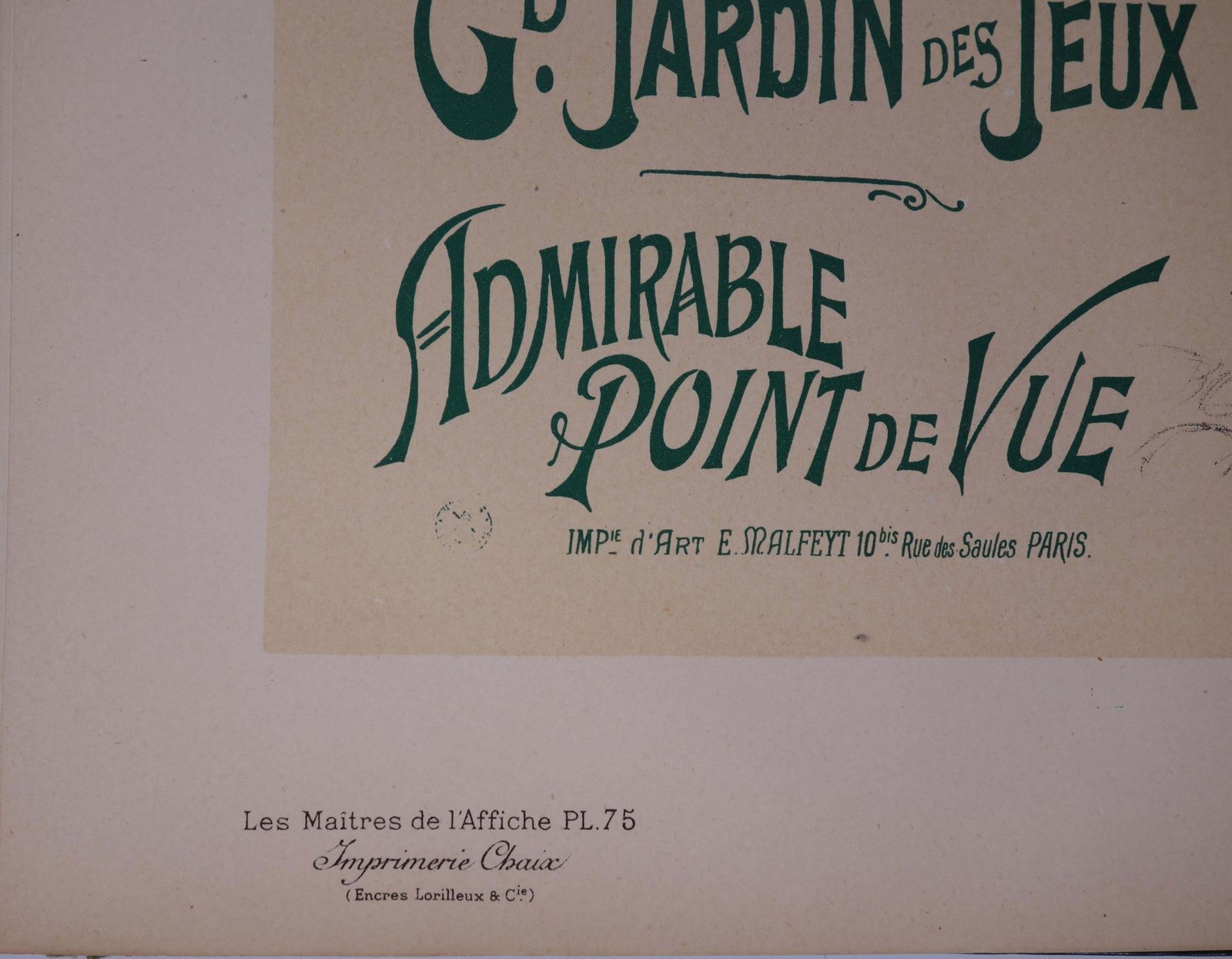 Auguste Roedelmontmartre : Moulin De La Galette   Lithograph (Les Maîtres De L'affiche), 18971897 photo for sale