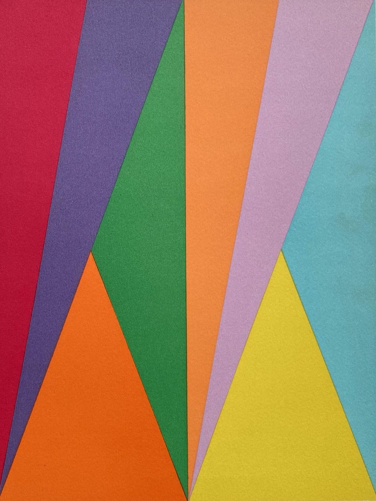 Max Billgeometric Composition   Original Lithograph1975 photo furniture
