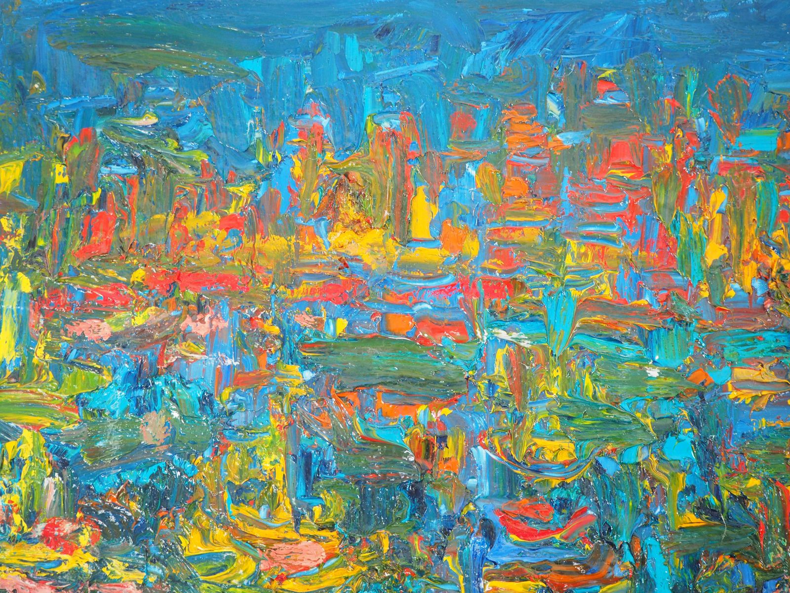 André Cottavoznight In Saint Tropez Harbor   Original Oil Painting, Signed photo buy