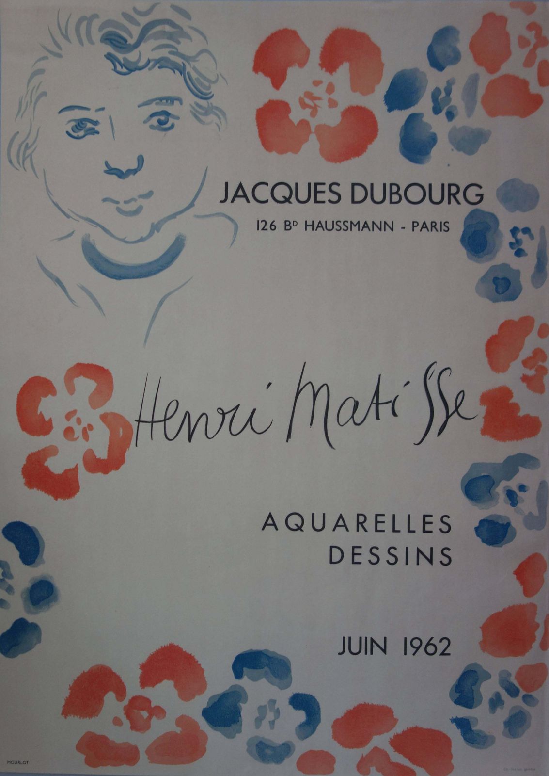 (After) Henri Matissejacques Bubourg : Aquarelles, Dessins   Lithograph   Mourlot 19621962