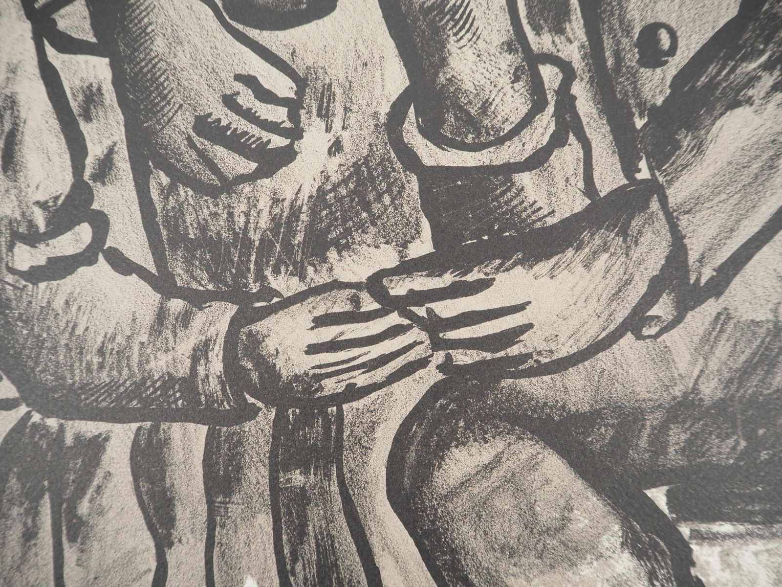 Fernand Légerthe City, The Lovers   Original Lithograph, Handsigned, 19591959 photo vinterior