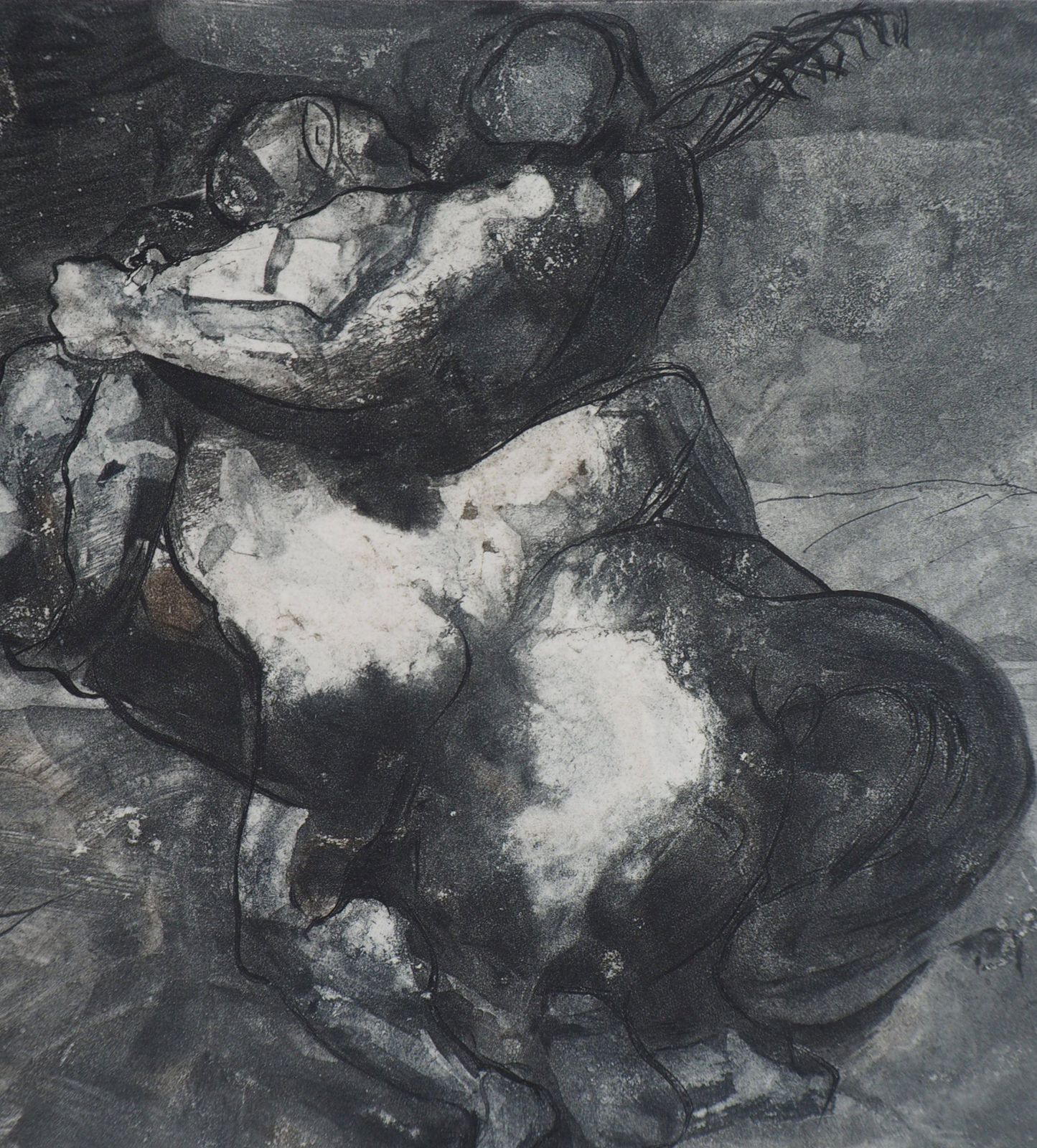 (After) Auguste Rodinthe Strength   Etching, 1897 (Goupil, Limited To 125 Copies)1897 photo vinterior
