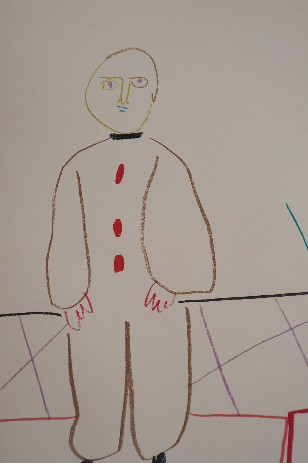 (After) Pablo Picassothe Two Artists Of The Circus   Lithograph   Verve, Mourlot 1954 photo vinterior