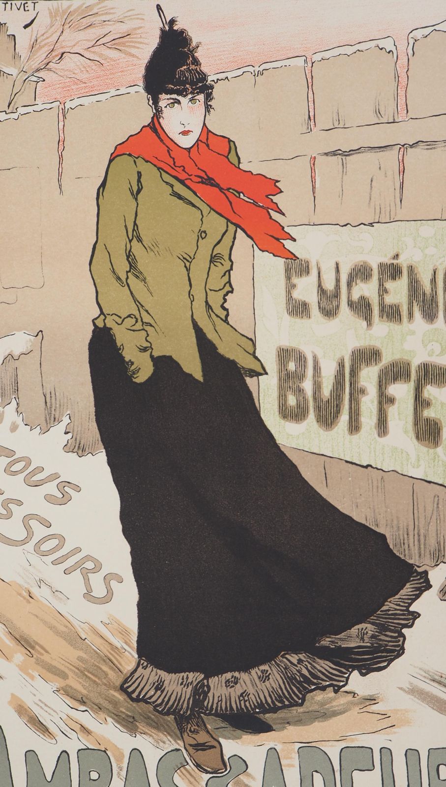 Lucien Métiveteugénie Buffet (Ambassadeurs)   Lithograph (Les Maîtres De L'affiche), 18951895 photo Art