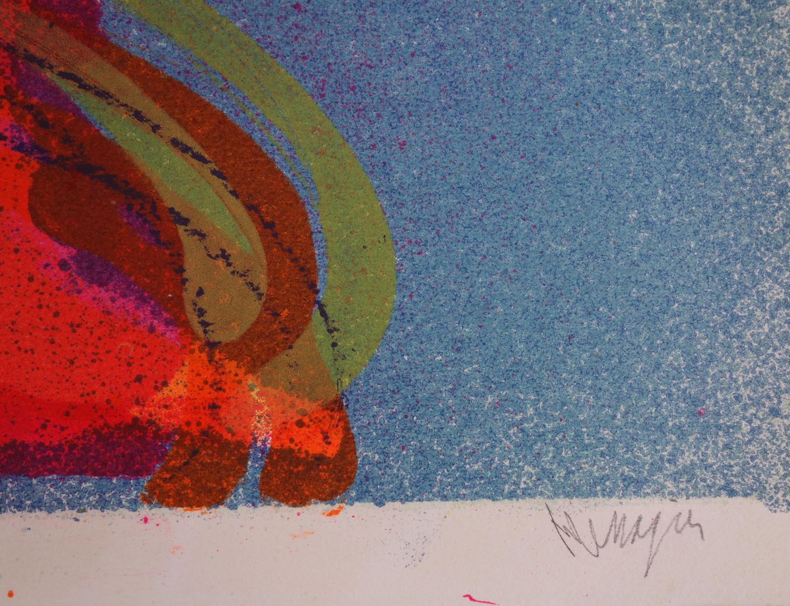 Jean Messagiermonument For Federico Fellini   Original Handsigned Lithograph   100 Ex1976 photo furniture