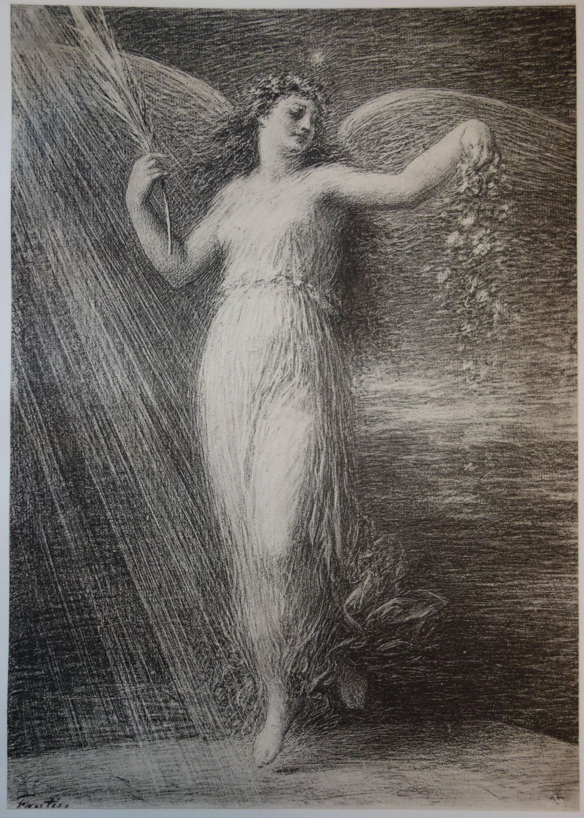Henri Fantin Latourimmortality   Original Lithograph (1897/98)1897/98 photo furniture