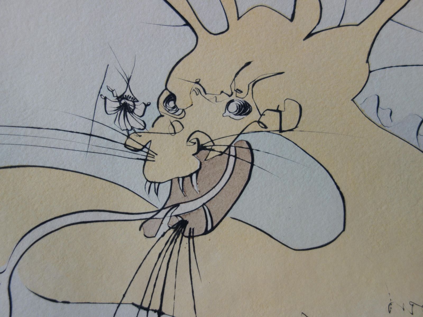 Salvador Dalí­Shunboshi : Little One Inch   Original Handsigned Etching / 75ex1976 photo 1020.0