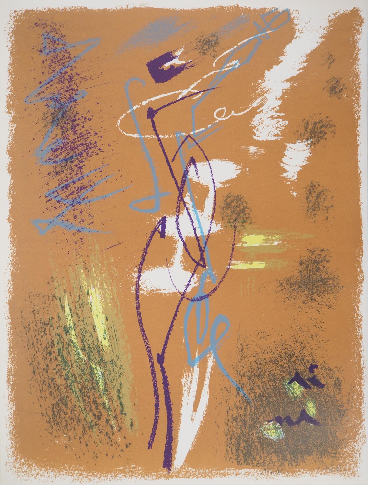 André Massonwater Nymph   Original Lithograph (Mourlot   Cramer #60)1964