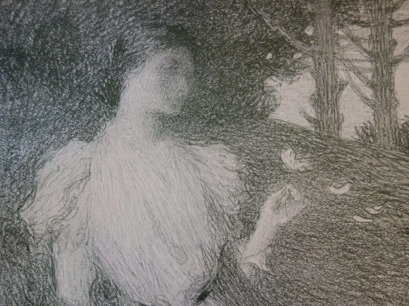 Ernest Joseph Laurentsoir D'octobre   Original Lithograph (1897/98)1897/98 photo Art