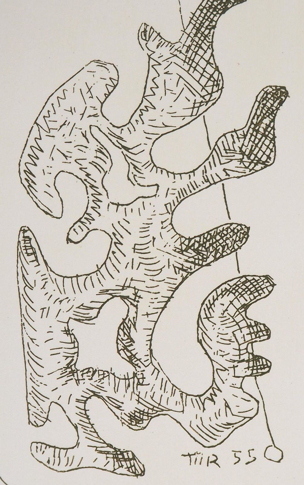 Man Raysurrealist Figure, Dorothée, 1969   Original Handsigned Etching1969 photo 850.0