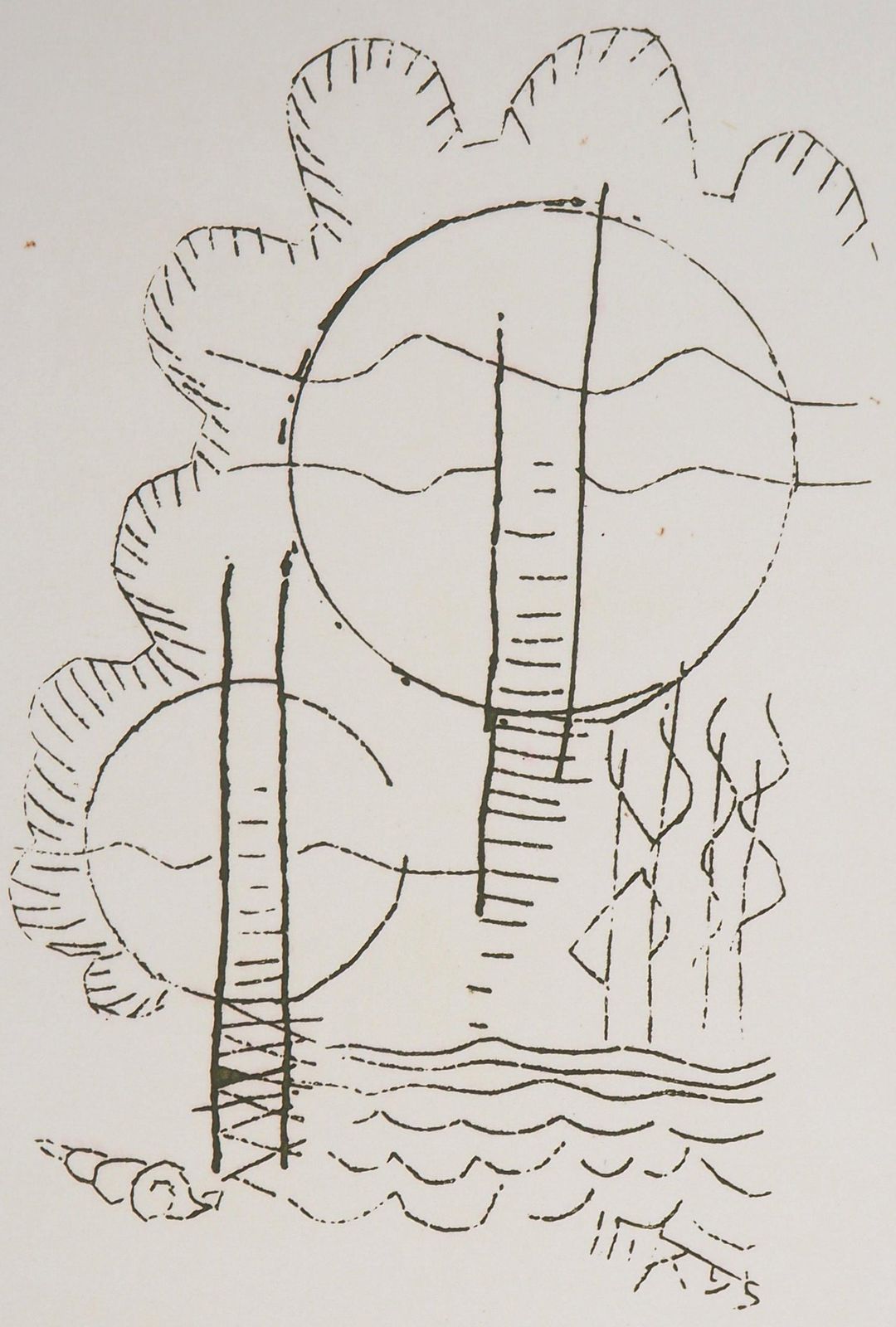 Man Raysurrealist Flowers, Hélène, 1969   Original Handsigned Etching1969 photo Art