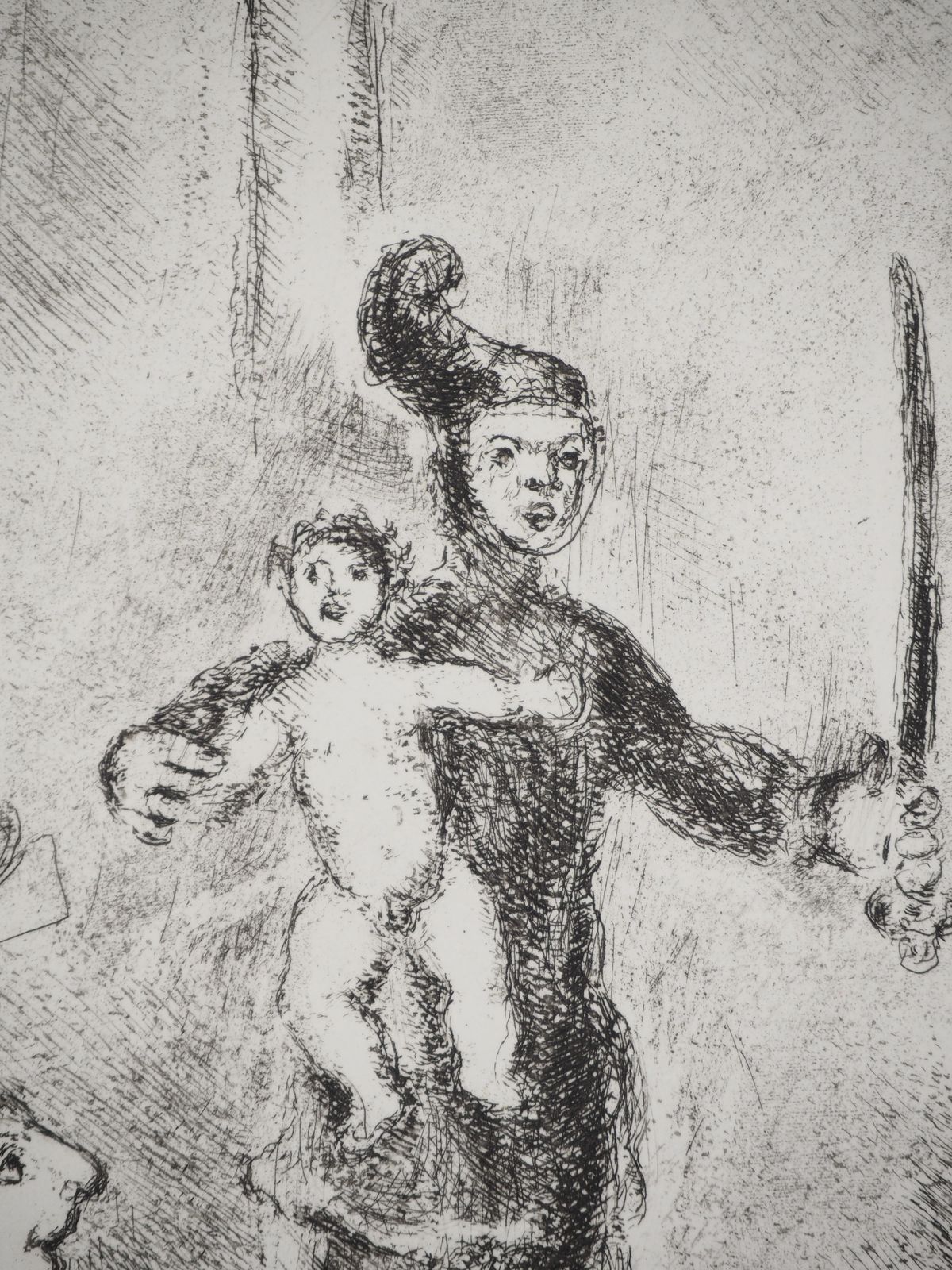 Marc Chagallbible : The Judgment Of Solomon, 1939   Original Etching1939 photo Art