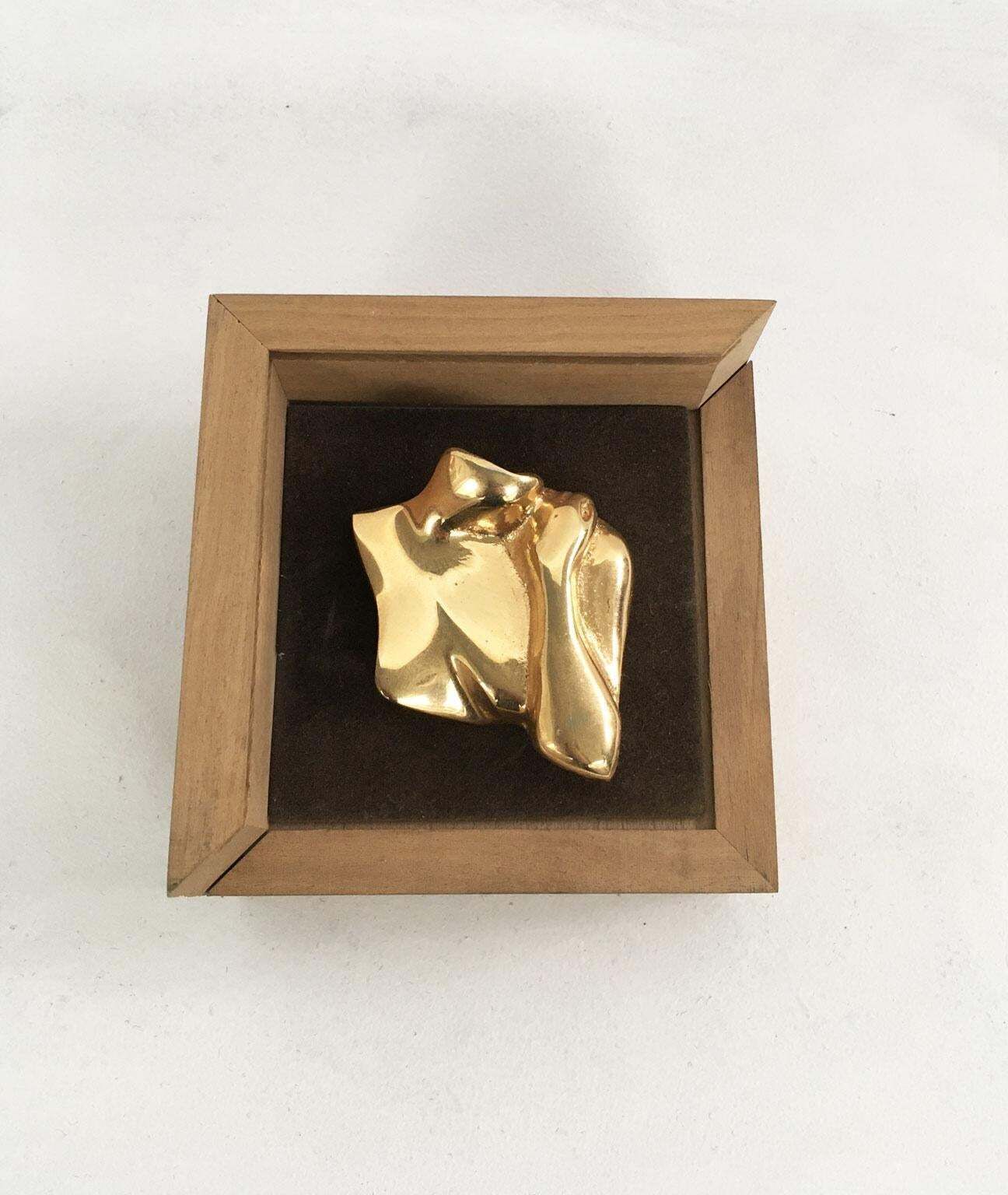 1986 Italy Abstract Bronze Sculpture Patrizia Guerresi Afrodite Aphrodite photo furniture