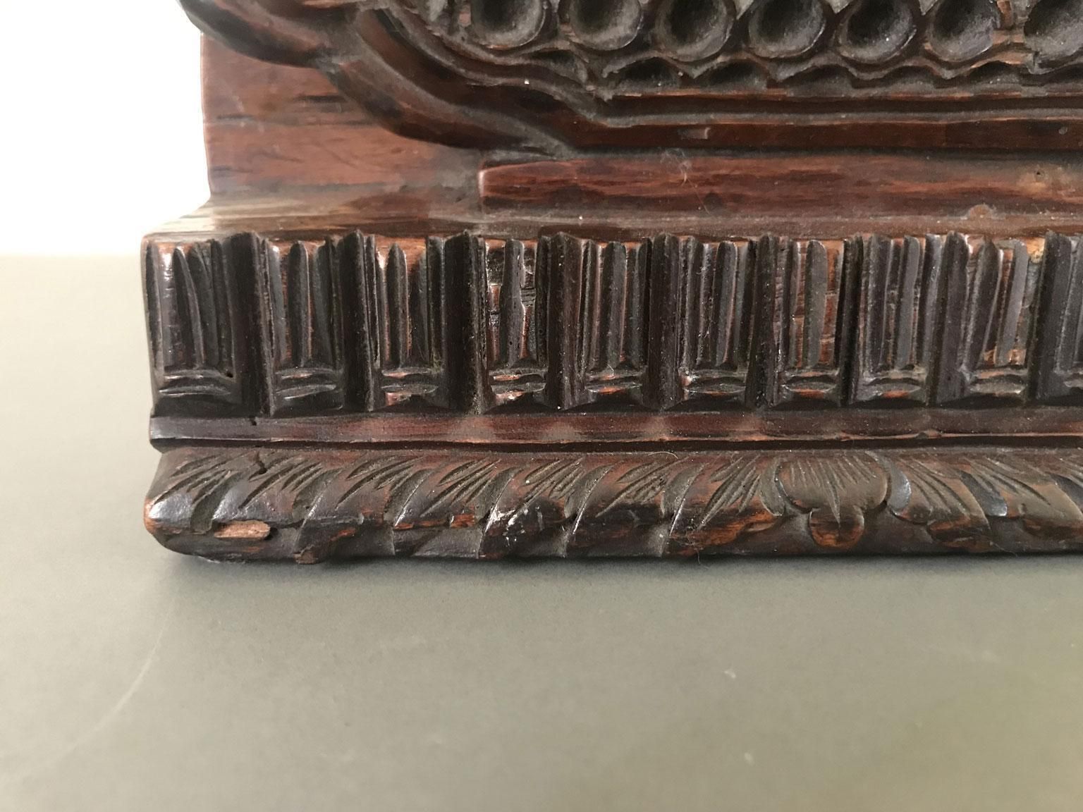 China Mid 18th Century Wood Hand Carved Architectural Sculpture photo buy