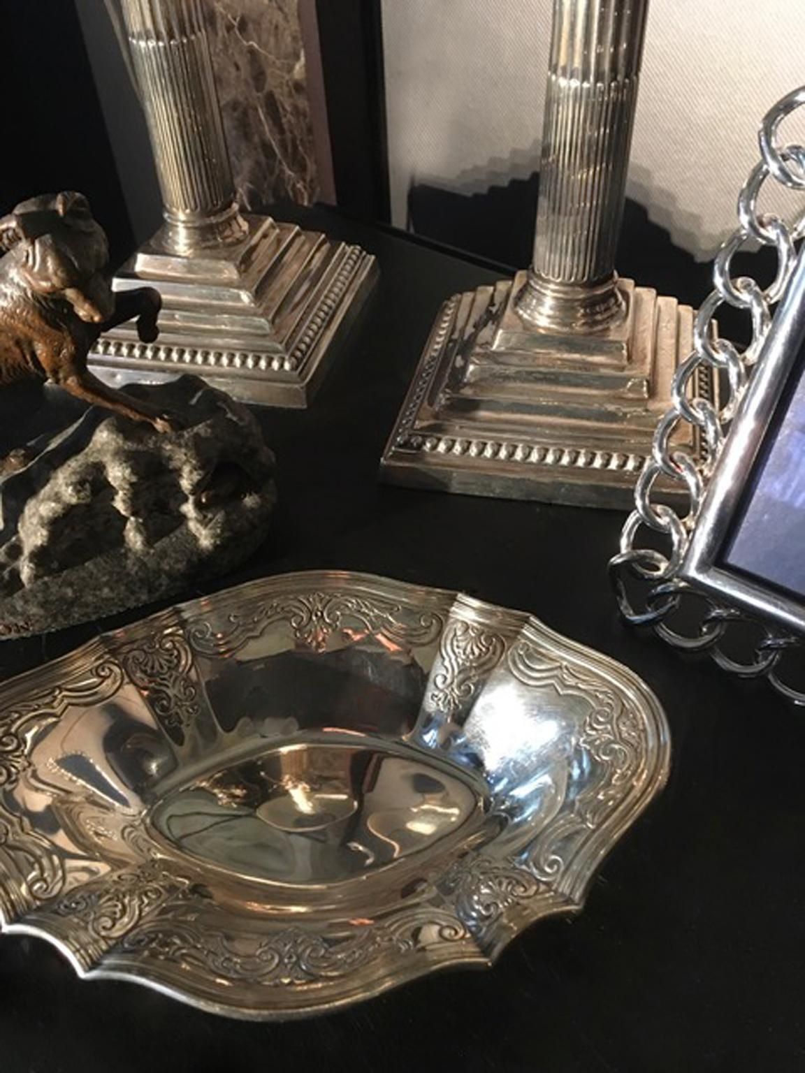 New York Tiffany Late 19th Century Victorian Pair Of Sterling Silver Bowls photo 1700.0