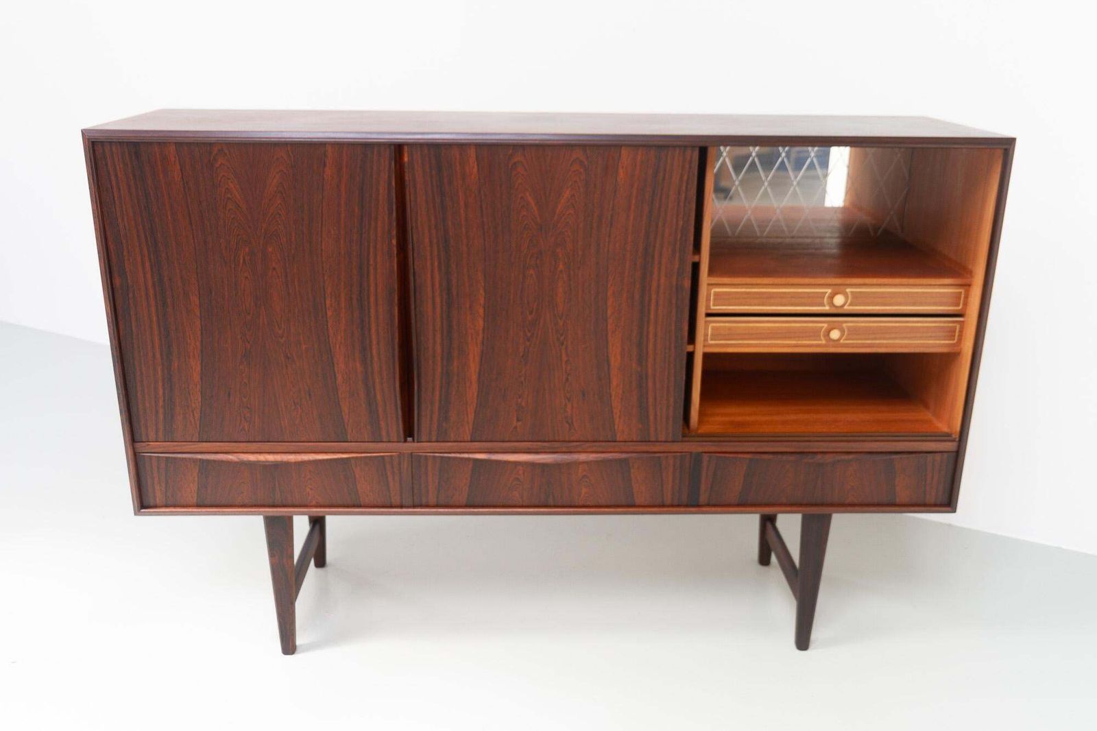 Mid Century Danish Rosewood Sideboard By E.W. Bach For Sejling Skabe, 1960s. photo buy